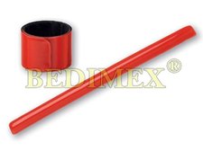reflexní pásek na ruce samonavíjecí (30x320mm)- červený