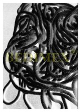 šňůrka elastická pletená PES-pr.3 mm černá - cívka 150 m