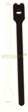 suchý zip pásek-výsek 500x12mm-háček/fleece-černý, doprodej