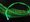 světelná optická paspule 3,5/10 mm-zelená, doprodej