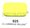 zip s PVC nedělitelný AT 05-020 cm-aret-neon žlutá(925)