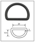 polokrouek plast 20 mm ern, pr.3,0 mm, odlehen