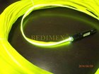 světelná optická paspule 3,5/10 mm-žlutá neon 101F (1108)
